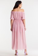 Sukienka Model A515 Powder Pink - awama - L/XL Sukienka Model A515 Powder Pink - awama - L/XL