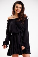 Sukienka Model A578 Black - awama - S/M Sukienka Model A578 Black - awama - S/M