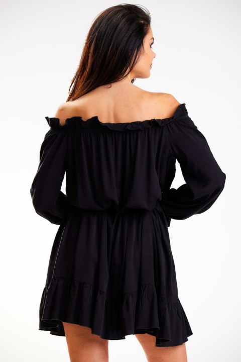 Sukienka Model A578 Black - awama - S/M Sukienka Model A578 Black - awama - S/M