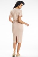 Sukienka Model A641 Beige - awama Hurtownia odzieży on-line, moda damska, bielizna i obuwie dla kobiet - Matterhorn.pl - XL