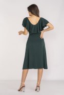 Sukienka Model A659 Bottle Green - awama - XL Sukienka Model A659 Bottle Green - awama - XL