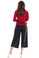 Sweter Damski Model A333 Bordo - awama - L Sweter Damski Model A333 Bordo - awama - L