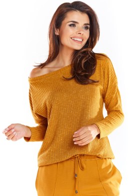 Sweter Damski Model A333 Camel - awama - M