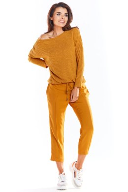 Sweter Damski Model A333 Camel - awama - M