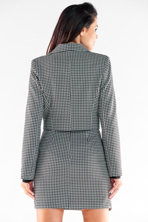 Żakiet Model A529 Houndstooth - awama - M Żakiet Model A529 Houndstooth - awama - M