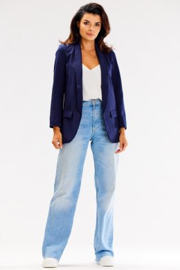 Żakiet Model A621 Navy - awama - XL