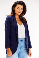 Żakiet Model A621 Navy - awama - XL Żakiet Model A621 Navy - awama - XL
