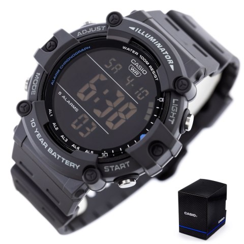 ZEGAREK MĘSKI CASIO SPORT ILLUMINATOR AE-1500WH-8B + BOX ZEGAREK MĘSKI CASIO SPORT ILLUMINATOR AE-1500WH-8B + BOX