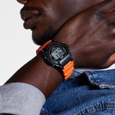 ZEGAREK MĘSKI CASIO W-219H-4A + BOX ZEGAREK MĘSKI CASIO W-219H-4A + BOX