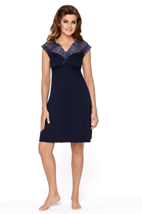Koszulka nocna Koszula Nocna Model Lilianna Navy - Babella - S