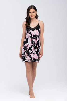 Koszulka nocna Koszula Nocna Model Magnolia Black - Babella - s