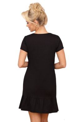 Koszulka nocna Koszula Nocna Model Pantera Black - Donna - 40