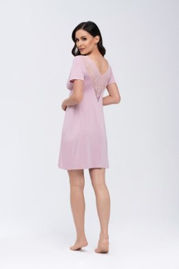Koszulka nocna Koszula Nocna Model Simone Pink - Babella - L