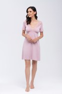 Koszulka nocna Koszula Nocna Model Simone Pink - Babella - XXXL