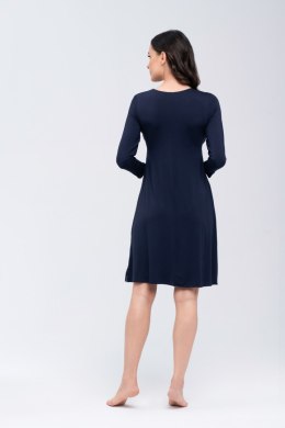 Koszulka nocna Koszula Nocna Model Thelma Navy - Babella - XL