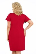 Koszulka nocna Koszulka Model Doris Plus Burgund - Donna - 50 Koszulka nocna Koszulka Model Doris Plus Burgund - Donna - 50