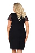 Koszulka nocna Koszulka Model Ivana Plus Black - Donna - 46