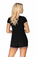 Piżama Damska Model Clara 1/2 Black - Donna - 40 Piżama Damska Model Clara 1/2 Black - Donna - 40