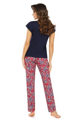 Piżama Damska Model Rita Dark Blue - Donna - 40