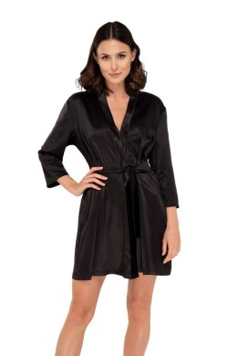 Szlafrok Damski Model Anette Black - Babella - XL