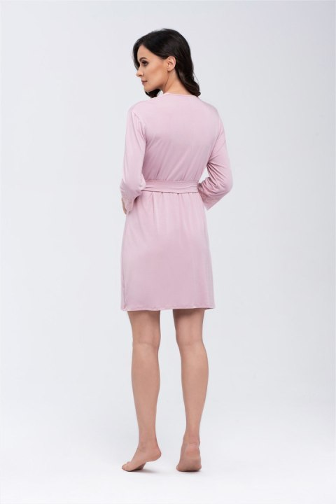 Szlafrok Damski Model Jane Pink - Babella - XXL Szlafrok Damski Model Jane Pink - Babella - XXL