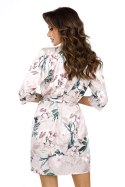 Szlafrok Damski Model Nelly Dark Beige - Donna - 44