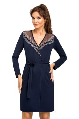 Szlafrok Damskie Model Jasmine Navy - Donna - s