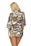Szlafrok Peniuar Model Donatella 01 Ecru - Donna - M