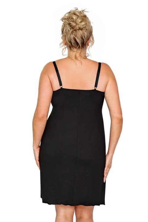 Koszulka nocna Koszulka Model Candy Plus Black - Donna - 52 Koszulka nocna Koszulka Model Candy Plus Black - Donna - 52