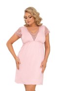 Koszulka nocna Koszulka Model Celine Plus Power Pink - Donna - 46 Koszulka nocna Koszulka Model Celine Plus Power Pink - Donna - 46