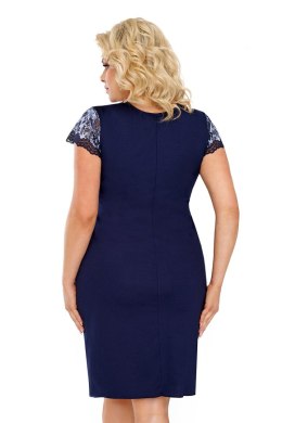 Koszulka nocna Koszulka Model Deborah Plus Dark Blue - Donna - 52