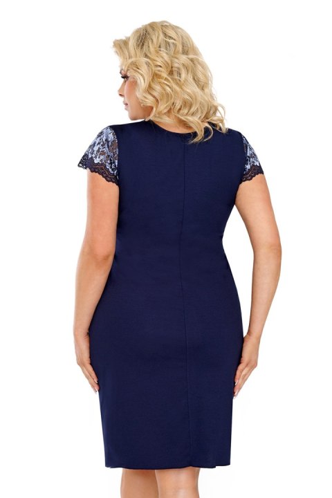 Koszulka nocna Koszulka Model Deborah Plus Dark Blue - Donna - 52 Koszulka nocna Koszulka Model Deborah Plus Dark Blue - Donna - 52