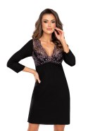 Koszulka nocna Koszulka Model Larisa II Black - Donna - 40 Koszulka nocna Koszulka Model Larisa II Black - Donna - 40