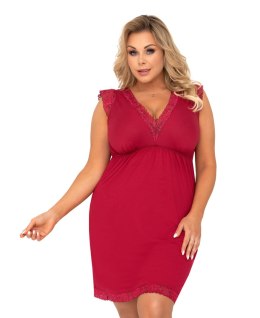 Koszulka nocna Koszulka Model Vera Plus Burgund - Donna - 52