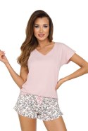 Piżama Damska Model Aria 1/2 Powder Pink - Donna - 42 Piżama Damska Model Aria 1/2 Powder Pink - Donna - 42