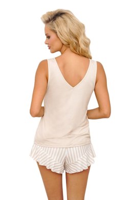 Piżama Damska Model Marina 1/2 Top Beige - Donna - 42