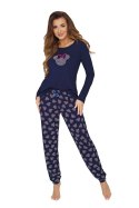 Piżama Damska Model Mouse Dark Blue - Donna - 42