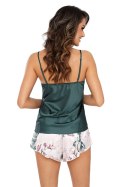 Piżama Damska Model Nelly 1/2 Green - Donna - 38