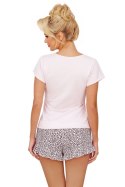 Piżama Damska Model Pantera 1/2 Pink - Donna - 40
