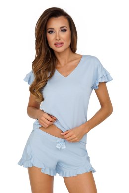 Piżama Damska Model Pastella 1/2 Blue - Donna - 42