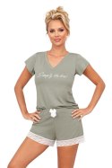Piżama Damska Model Simply 1/2 Olive - Donna - 36