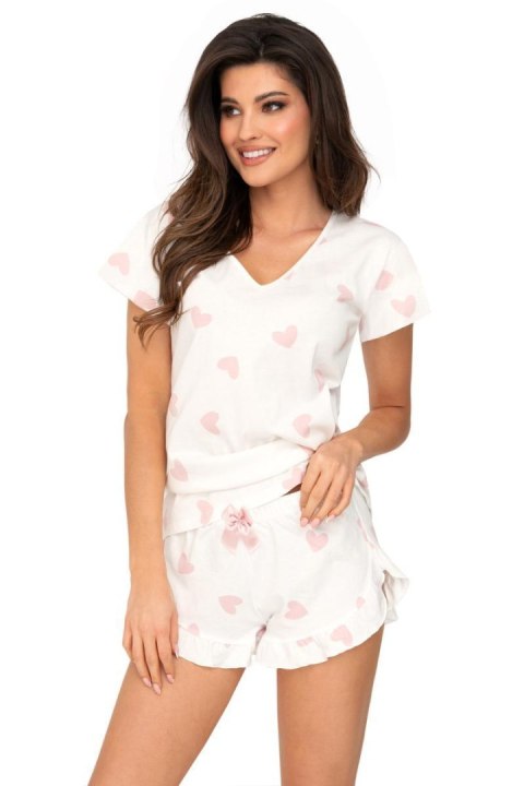 Piżama Damska Model Sweet 1/2 Ecru - Donna - 44