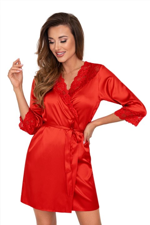Szlafrok Damski Model Colette Red - Donna - 44