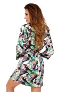 Szlafrok Damski Model Eris Black - Donna - 42