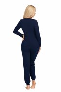 Piżama Damska Model Blanka Navy - Donna - XL Piżama Damska Model Blanka Navy - Donna - XL