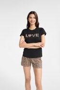 Piżama Damska Model Boutique 40614-99X Carmel/Black - Henderson - XL