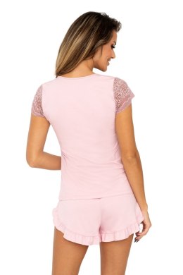 Piżama Damska Model Celine 1/2 Powder Pink - Donna - 42