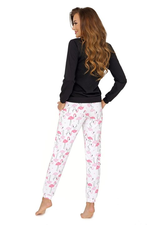 Piżama Damska Model Flamingo Black - Donna - 44 Piżama Damska Model Flamingo Black - Donna - 44