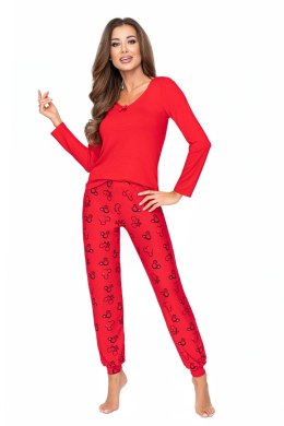 Piżama Damska Model Mika Red - Donna - 44