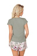 Piżama Damska Model Nicola 1/2 Olive - Donna - 36